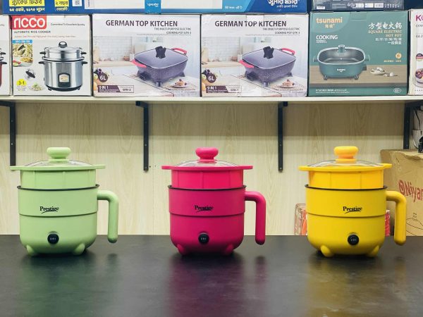 Prestige Mini Multifunctional Electric Cooker With Steamer - Image 2